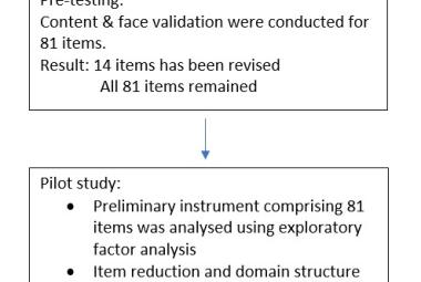 FIGURE 1: Item generation process flow chart